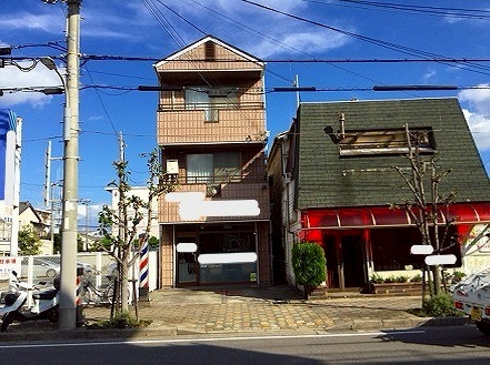 明石市　現地調査　切妻屋根